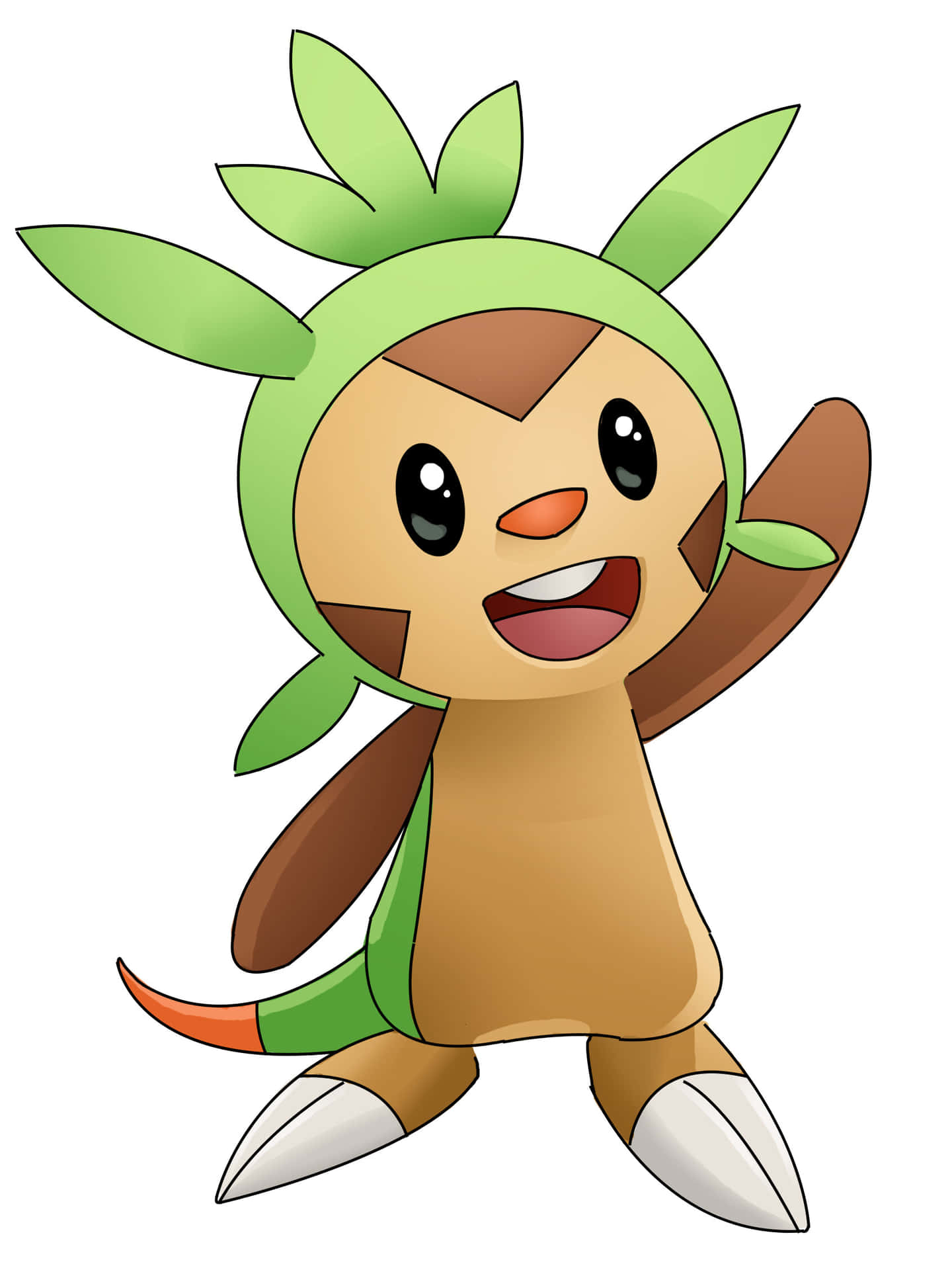 Cute And Simple Chespin Wallpaper