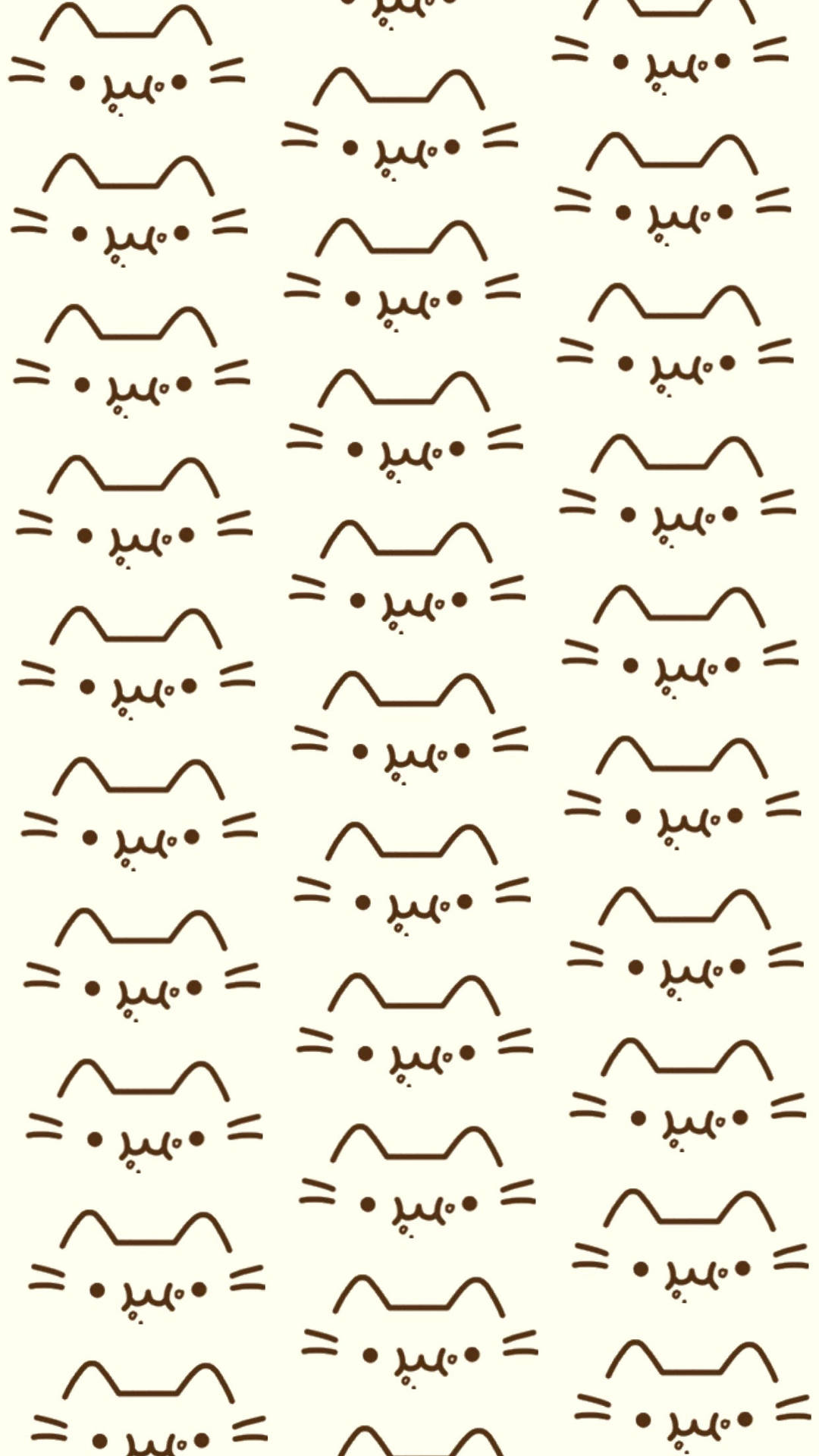 Sötandroid Pusheen-katt Wallpaper
