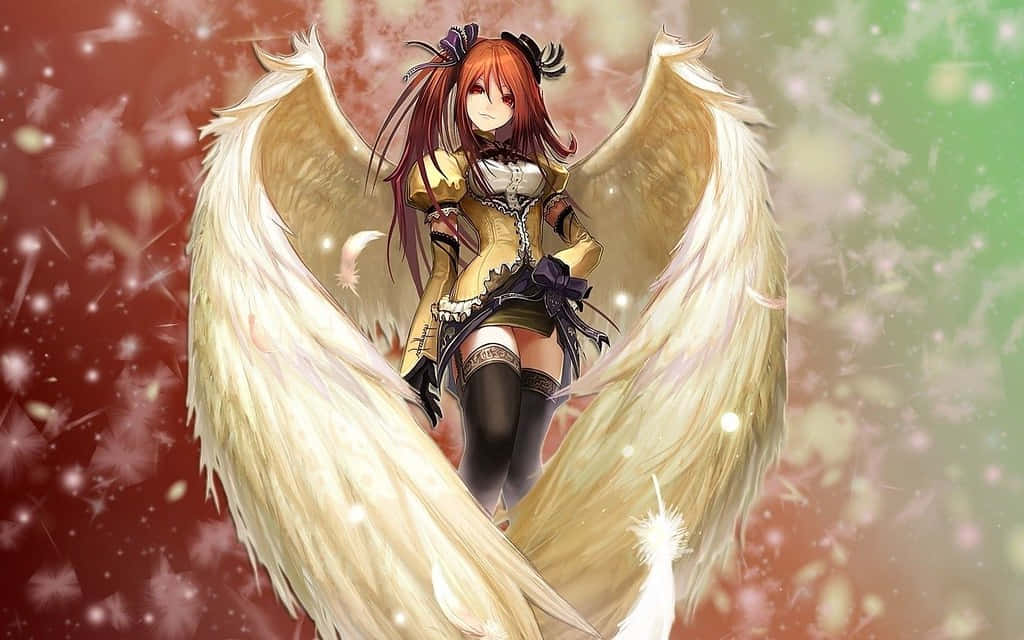 Cute Angel With Red Hair Picture