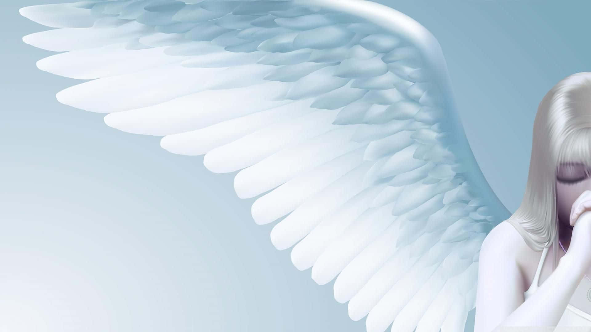 Divine Harmony - Cute Angelic Figures Wallpaper
