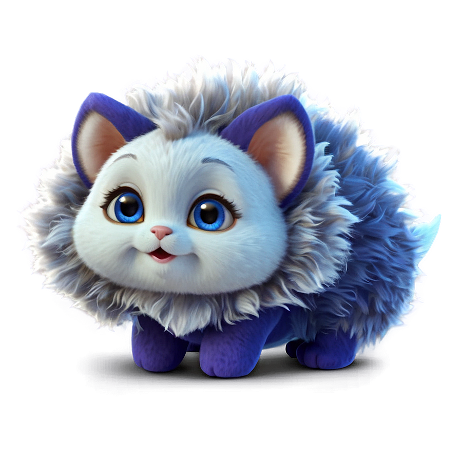 Cute Animal Puff Png Fwf PNG