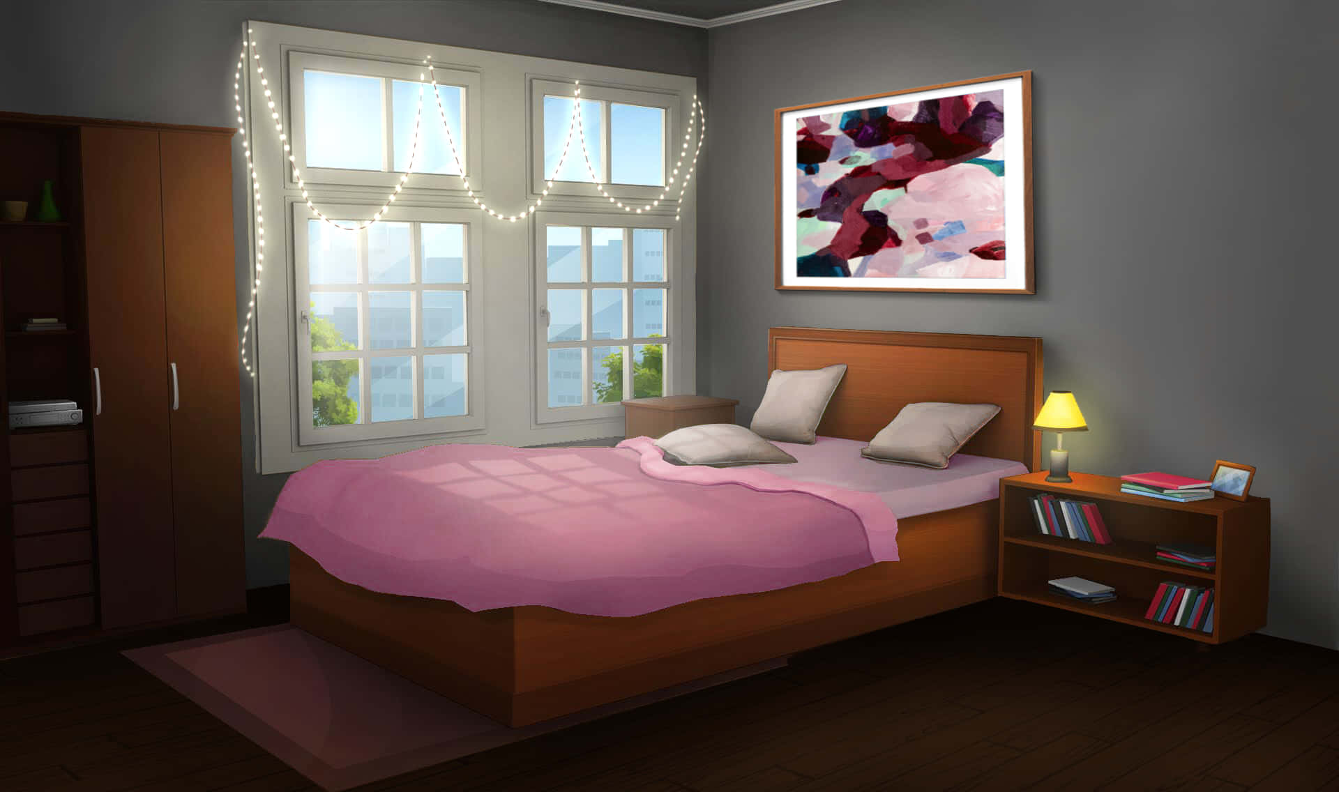 Hãy cùng chiêm ngưỡng phòng ngủ anime đáng yêu, từ những họa tiết nhỏ xinh đến các loại giường kute. Hình ảnh đầy màu sắc và tươi sáng sẽ khiến bạn muốn đắm chìm trong không gian thần tiên đó mãi mãi.
