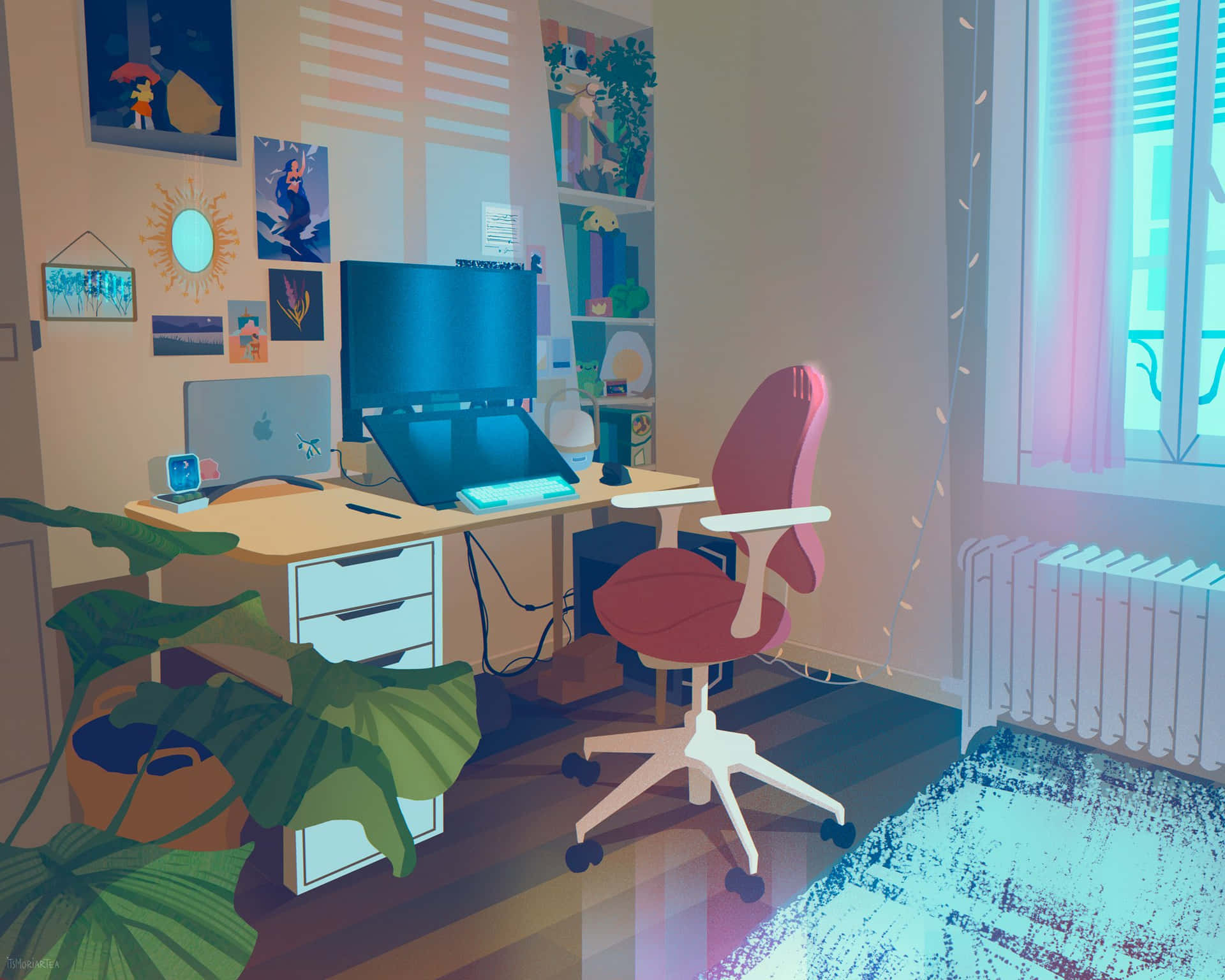 Aesthetic Anime Room, Anime Gamer Room HD wallpaper | Pxfuel