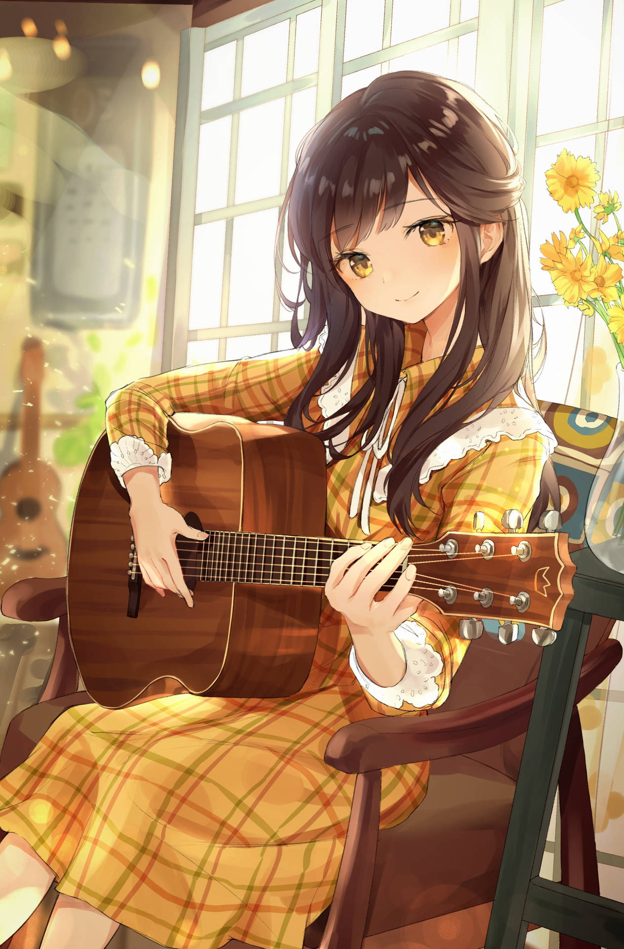 Cute Anime Characters In Country Outfit