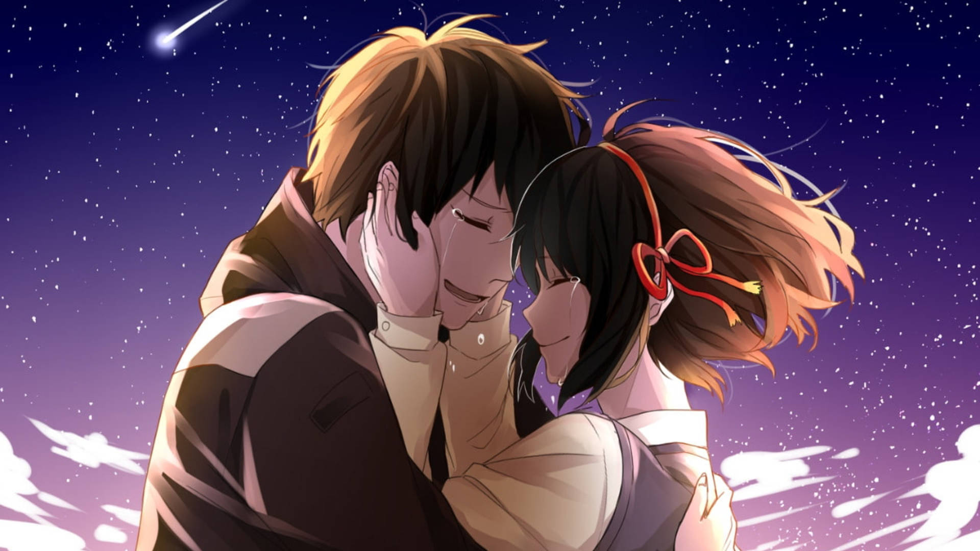 Free Cute Anime Couple Wallpaper Downloads, [100+] Cute Anime Couple  Wallpapers for FREE 