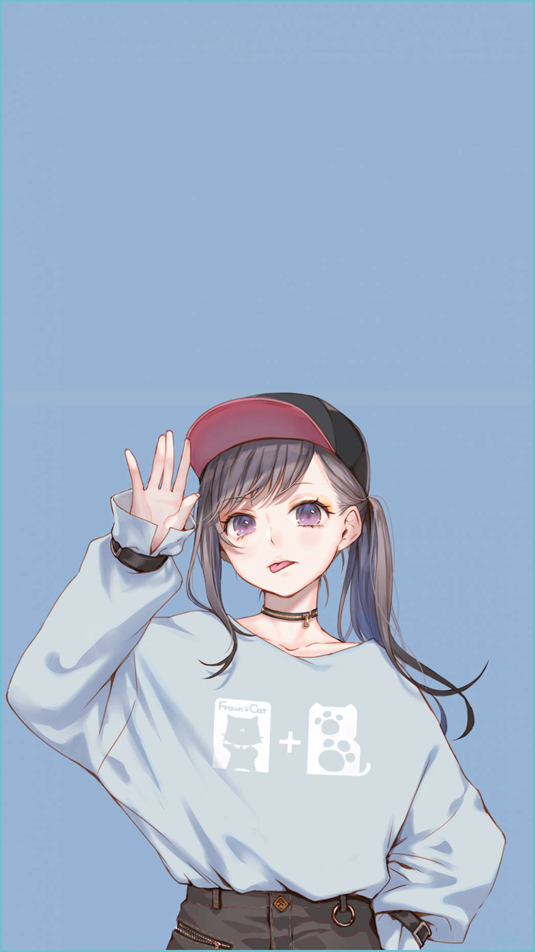 Download Cute Anime Girl Pfp 3d Artwork Wallpaper 