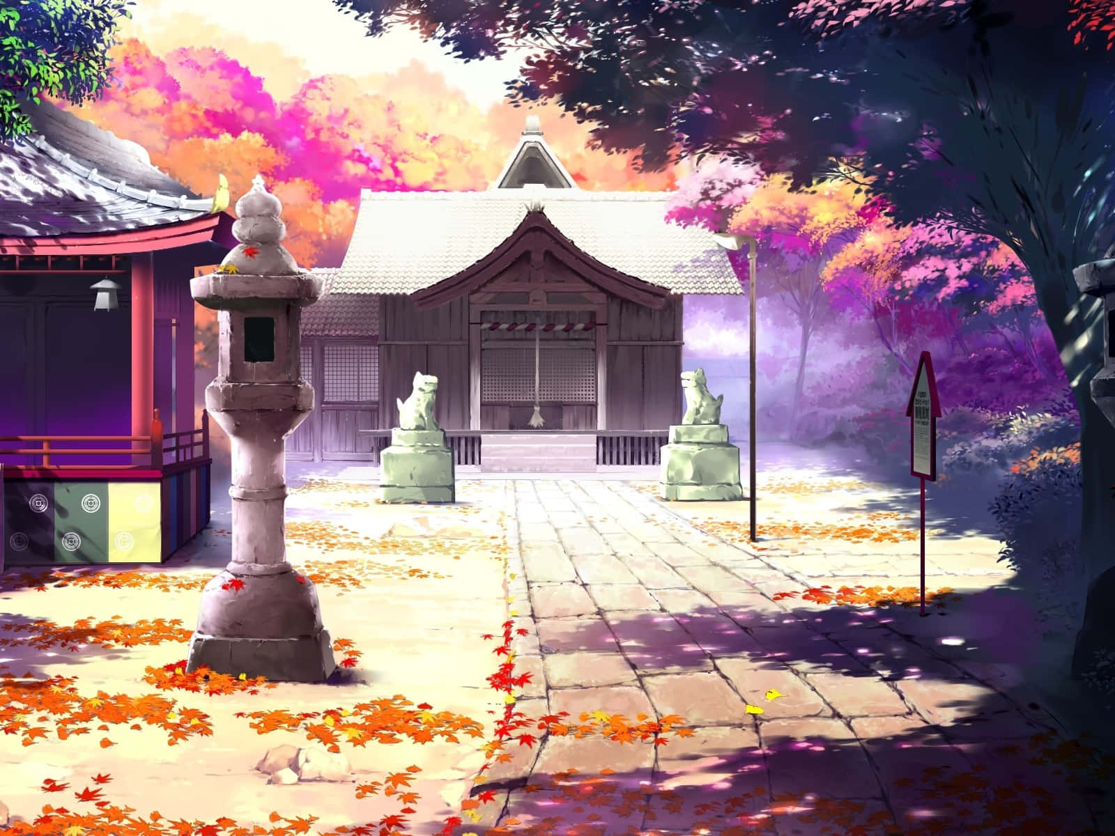Cute Anime Scenery Wallpaper
