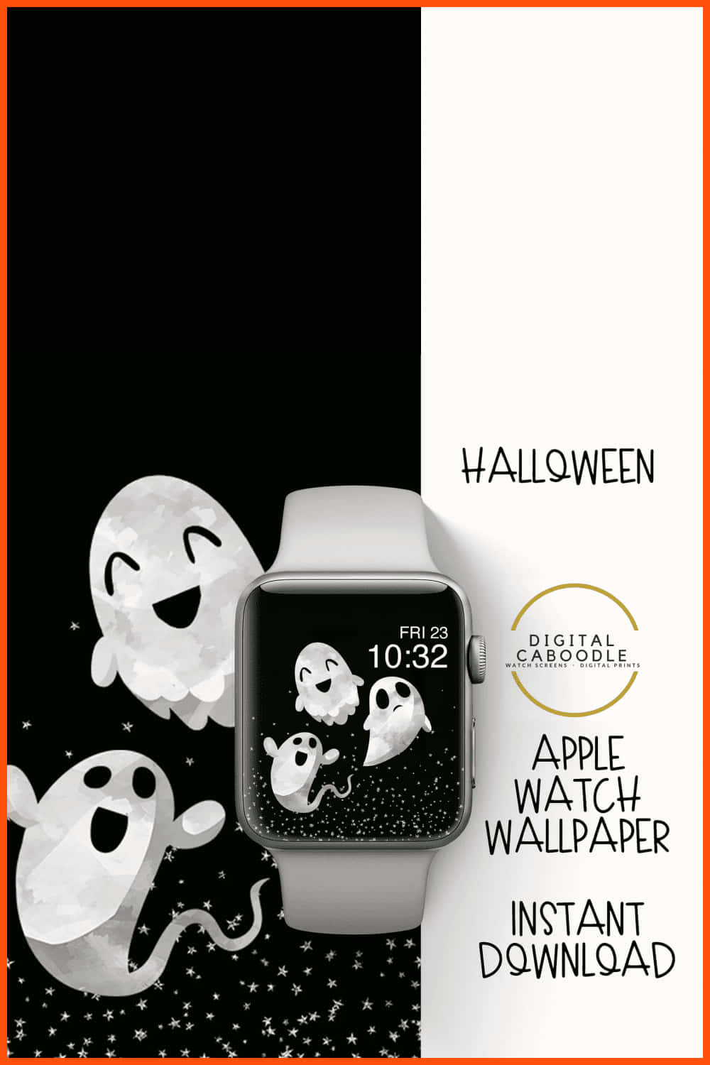 Cute Apple Watch Face Halloween Wallpaper