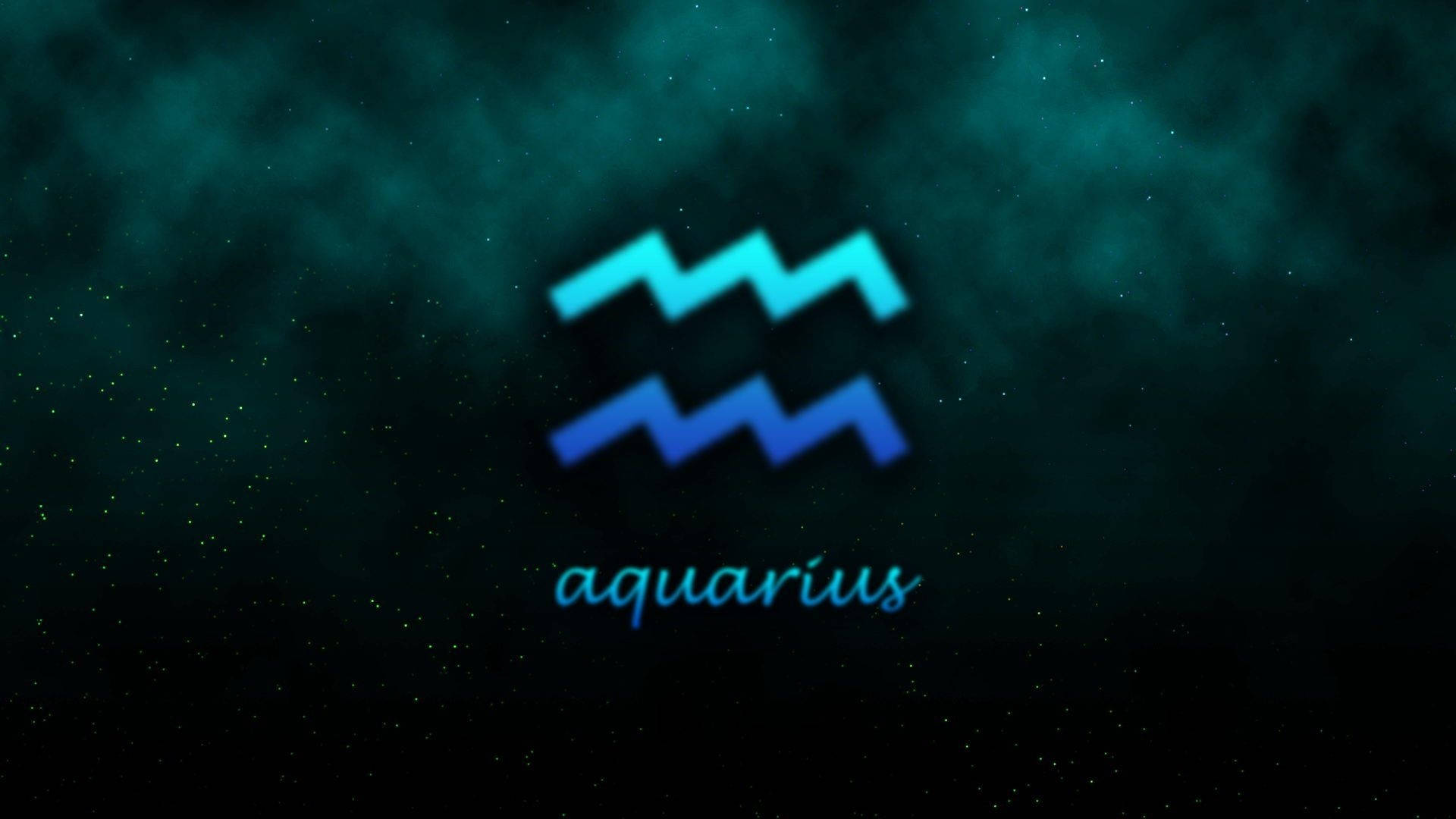 Cute Aquarius Polar Lights Wallpaper