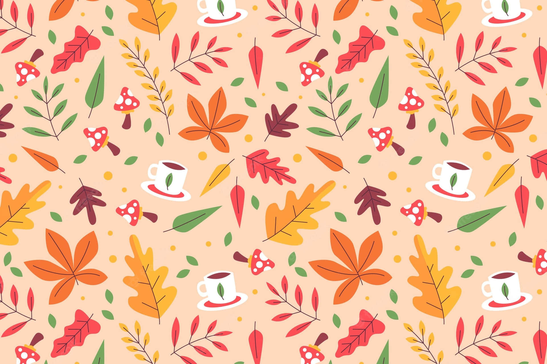 Hold dine minder i live med dette søde efterår-tema iPhone baggrundsbillede! Wallpaper