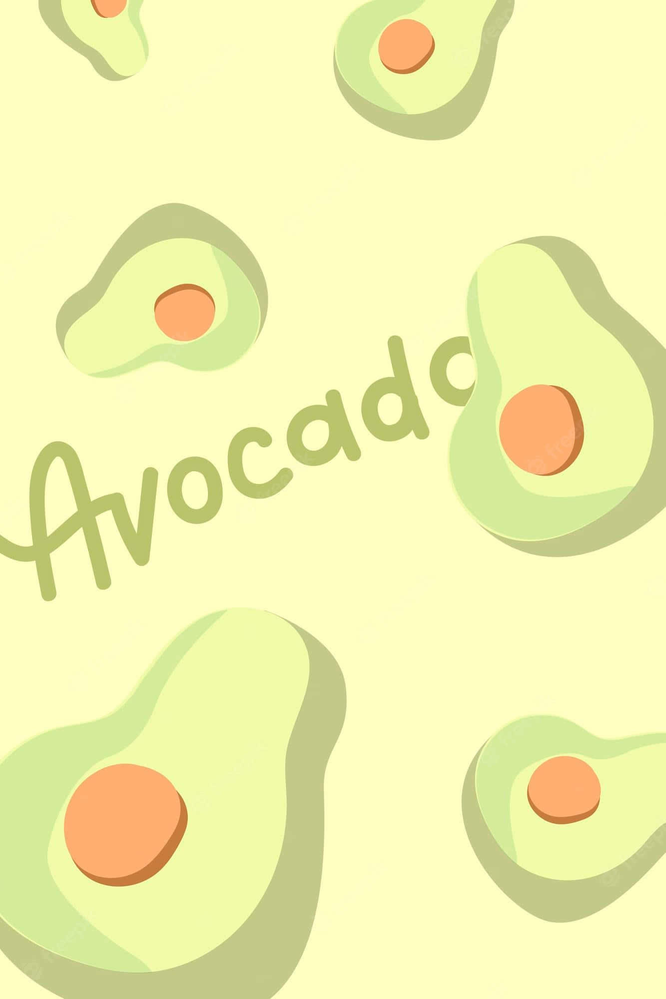 Cute Avocado Wallpaper for Your Device