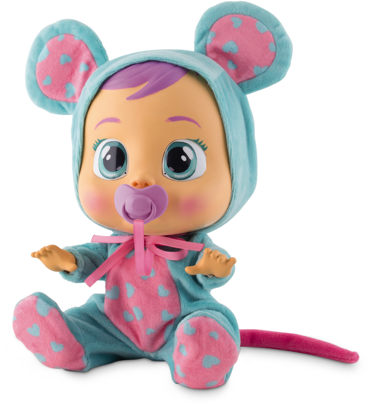 Cute Baby Doll Mouse Costume PNG