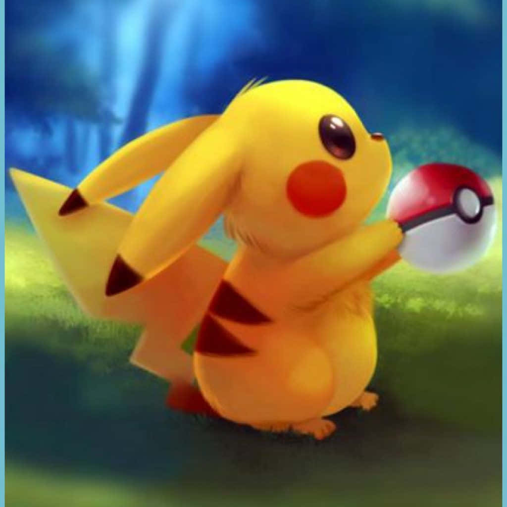 Lindobebé Pikachu - ¡listo Para Abrazar! Fondo de pantalla