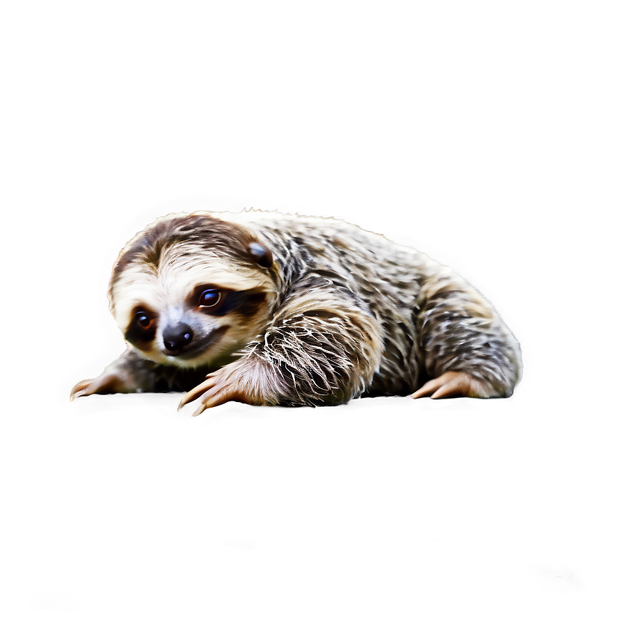 Cute Baby Sloth Png 3 PNG