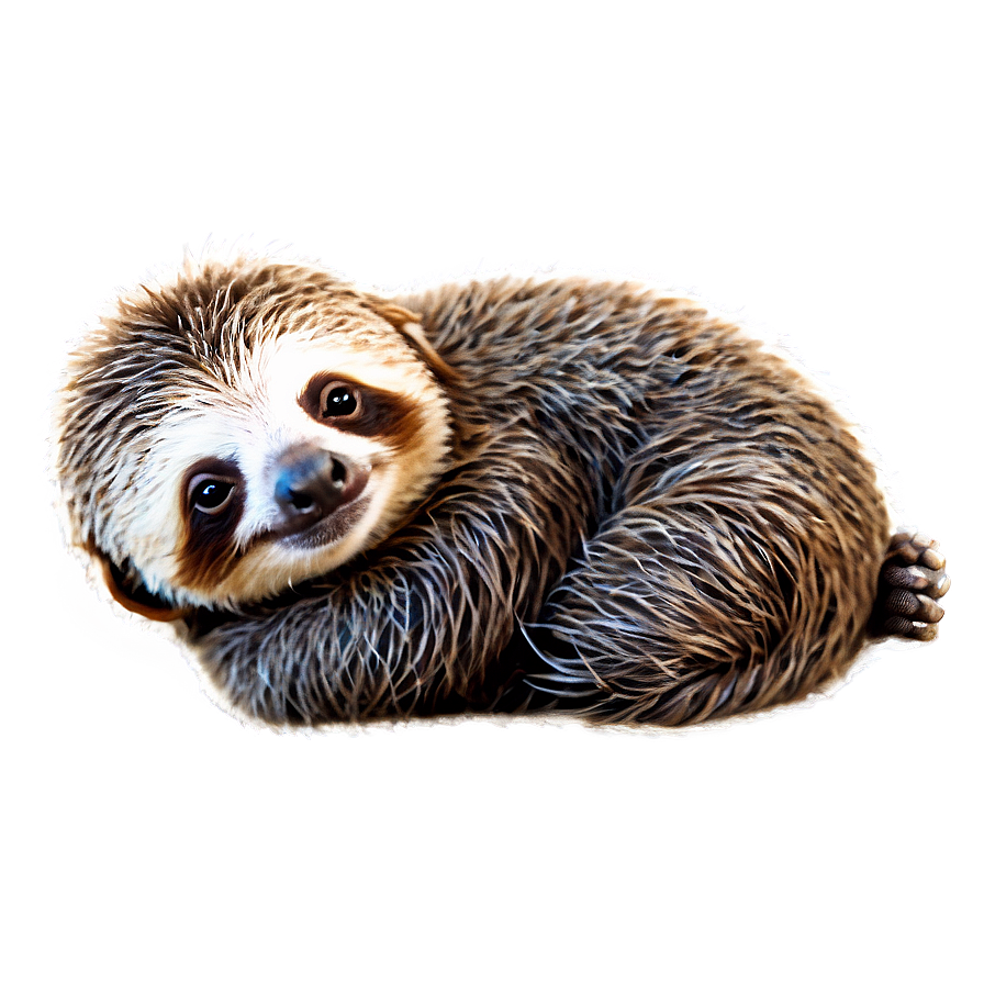 Cute Baby Sloth Png Lwy51 PNG
