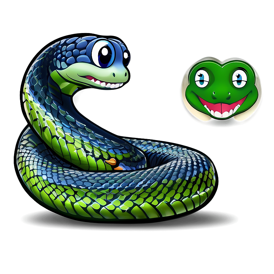 Download Cute Baby Snake Cartoon Png Gjr28 | Wallpapers.com