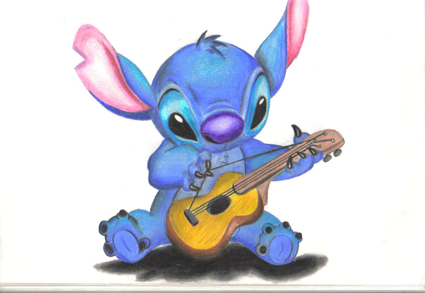 Download Cute Baby Stitch Wallpaper 