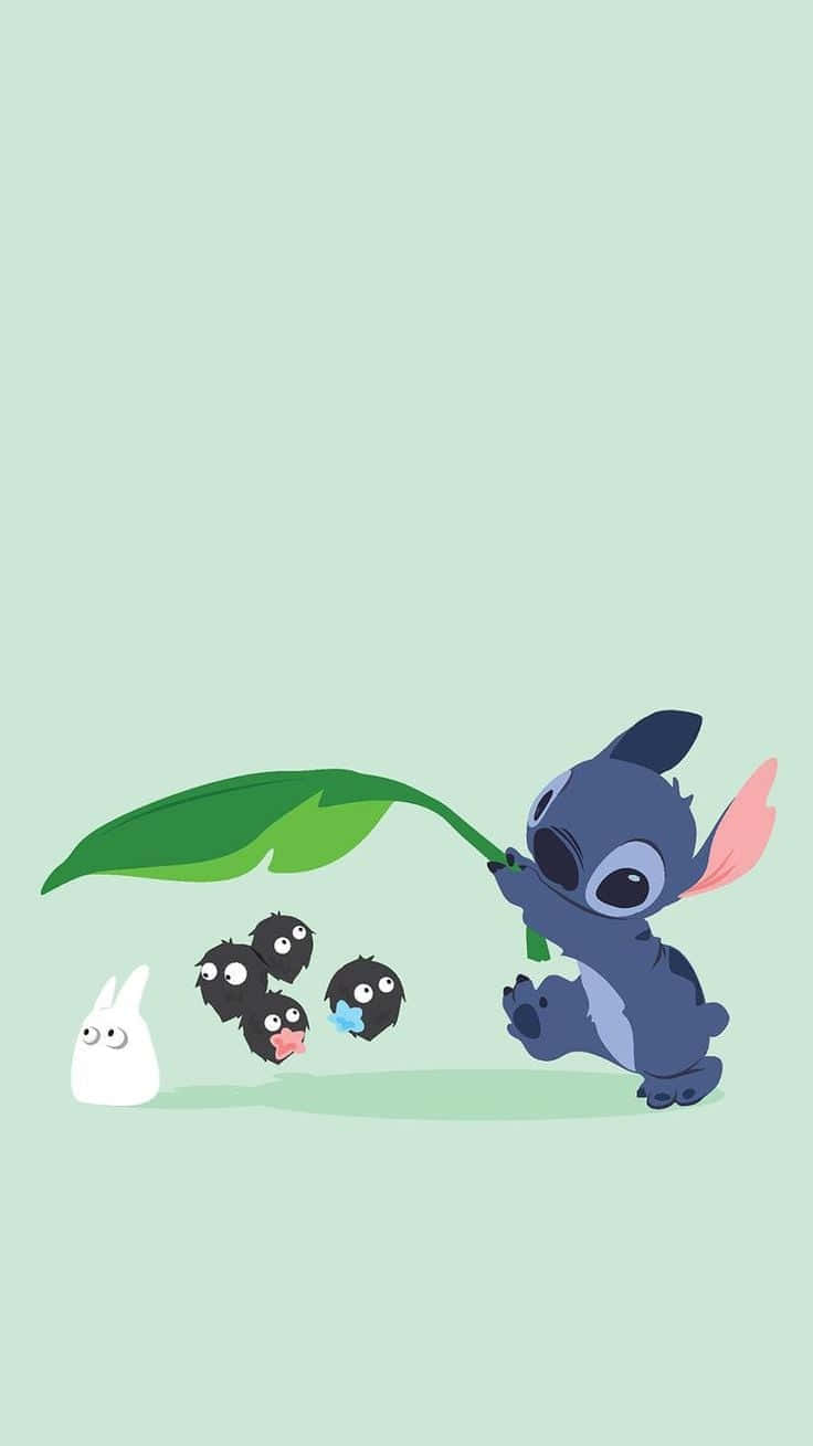 Download This Adorable Baby Stitch Will Put a Smile on Your Face Wallpaper