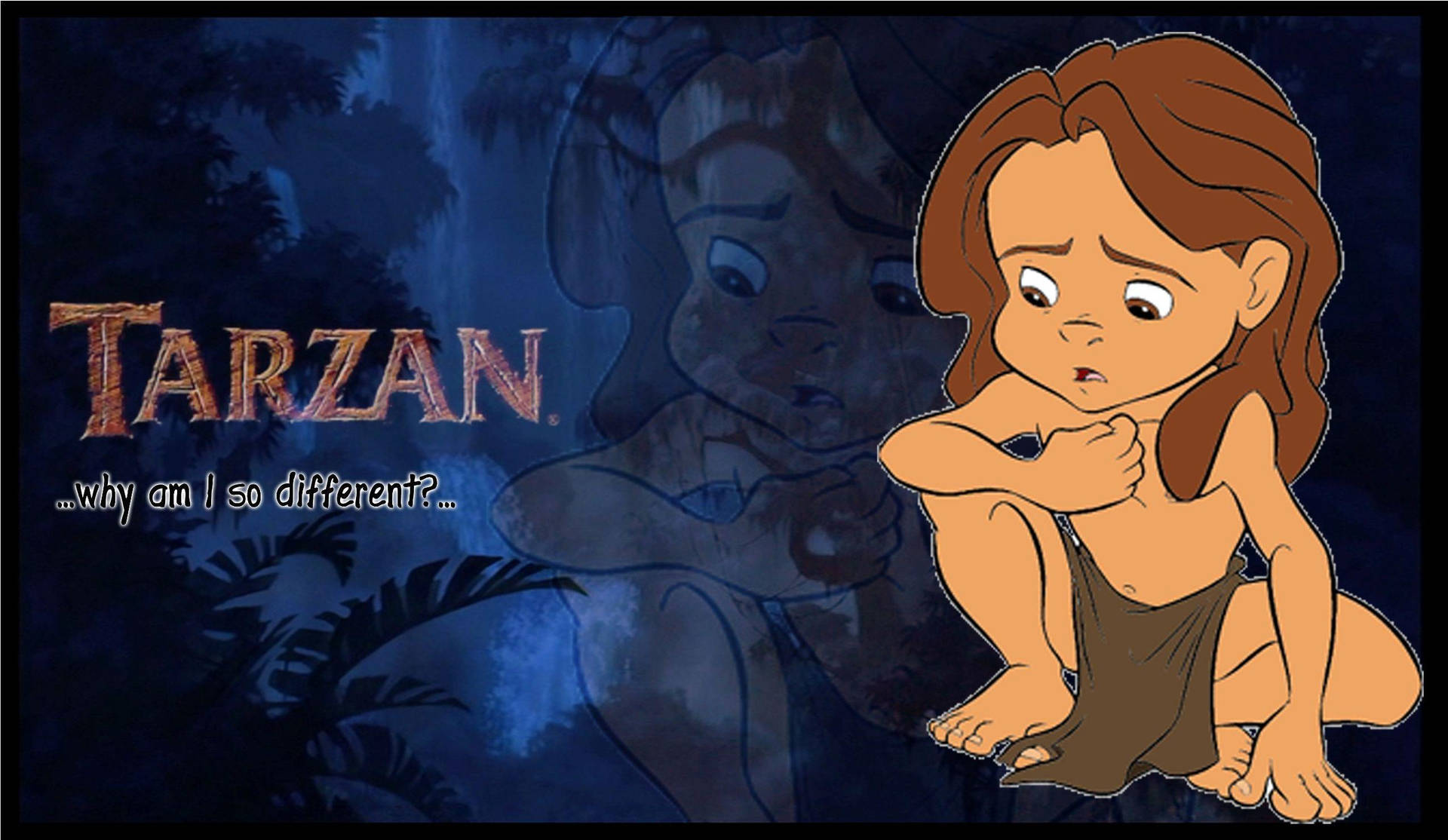 Cute Baby Tarzan Wallpaper