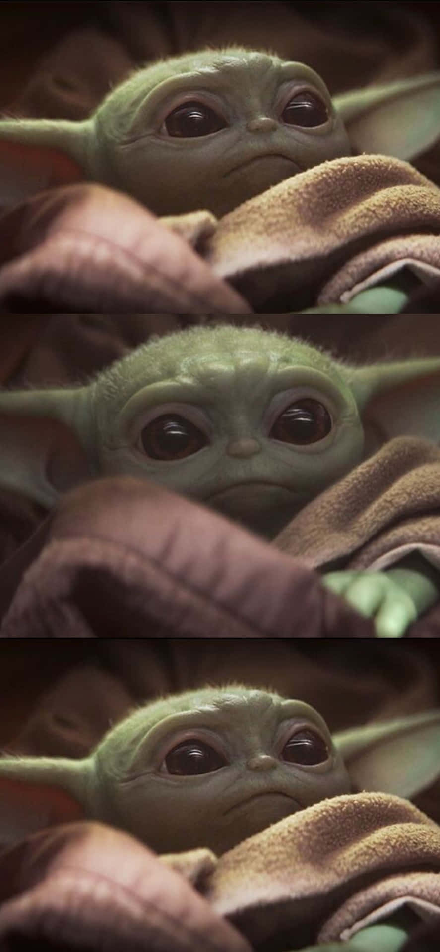 Sötbaby Yoda Collage Bild.