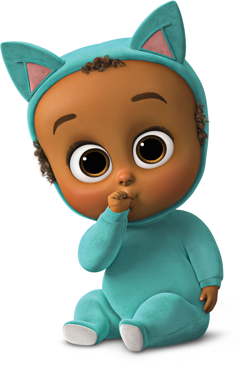 Cute Babyin Cat Costume PNG