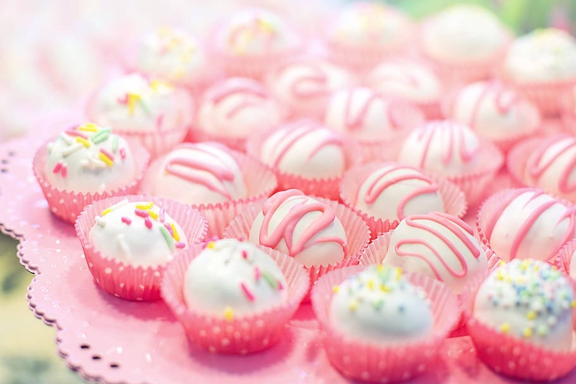 Cute Bakery Cupcake Wallpaper
