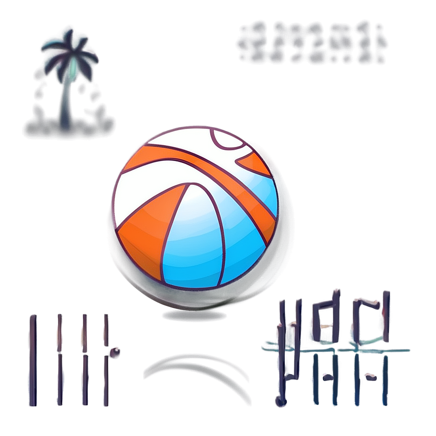 Cute Basketball Cartoon Png Uxh PNG