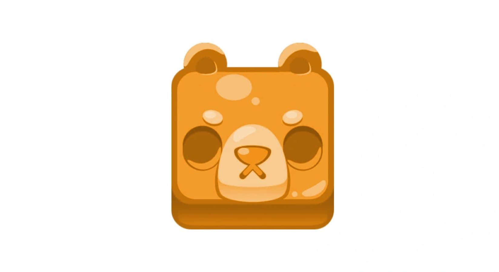 Cute Bear Icon Wallpaper