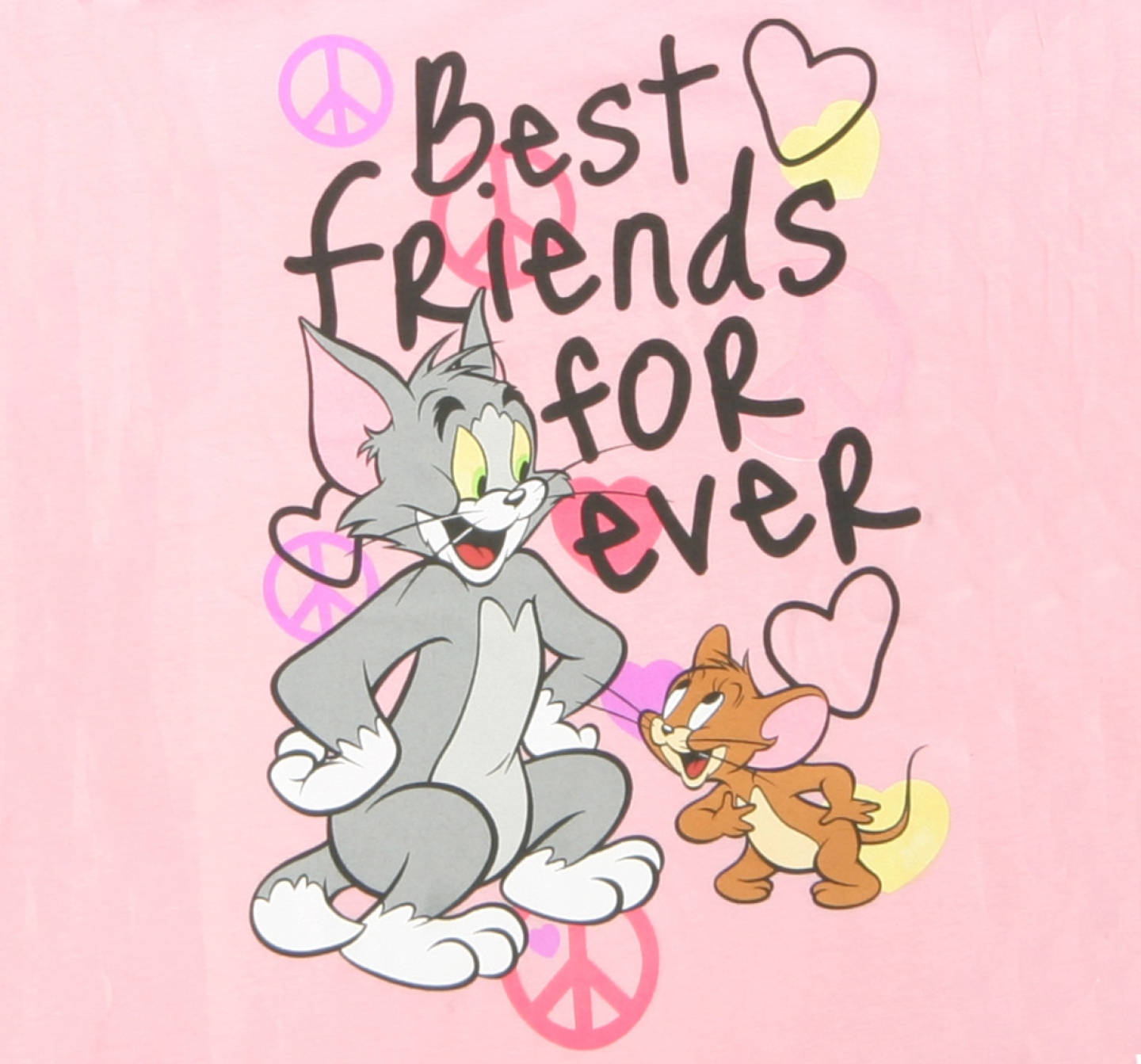 Cute Best Friend Tom And Jerry Wallpaper