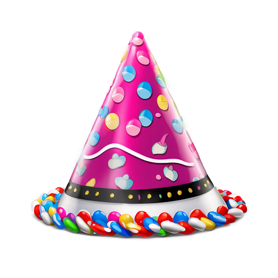 Download Cute Birthday Hat Png Wxx | Wallpapers.com