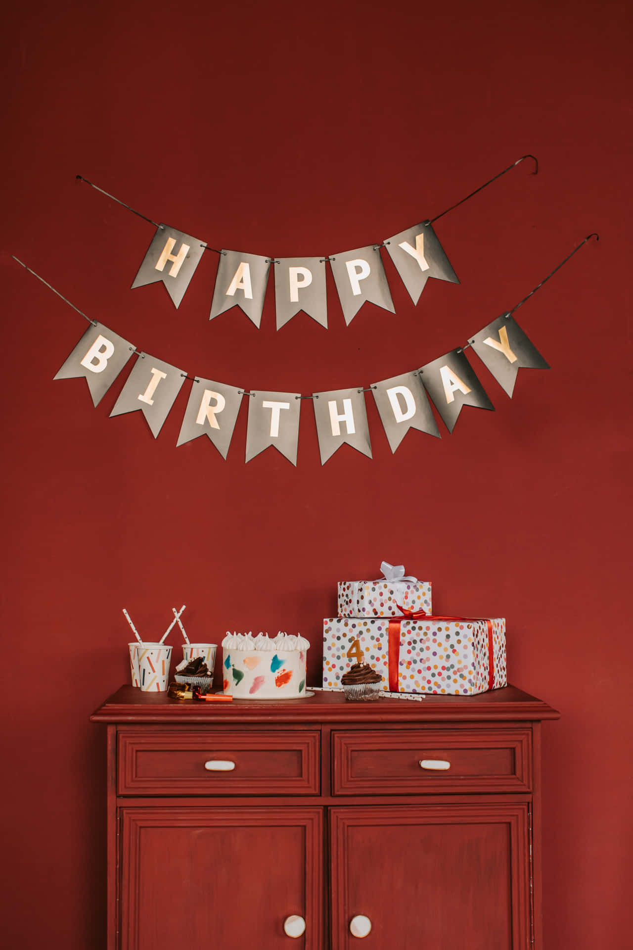 Celebrate with adorable birthday wishes! Wallpaper