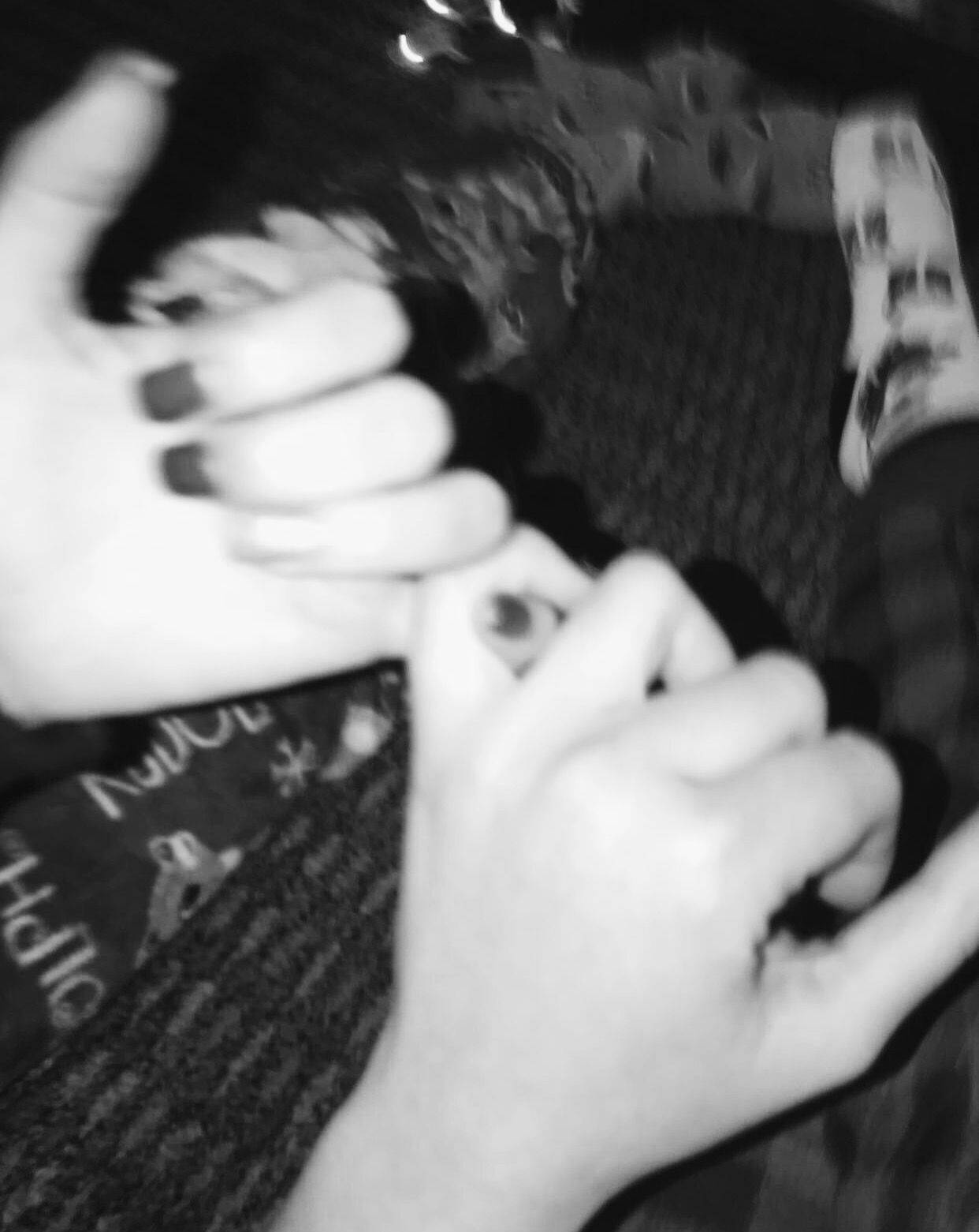 Cute Black And White Aesthetic Pinky Promise