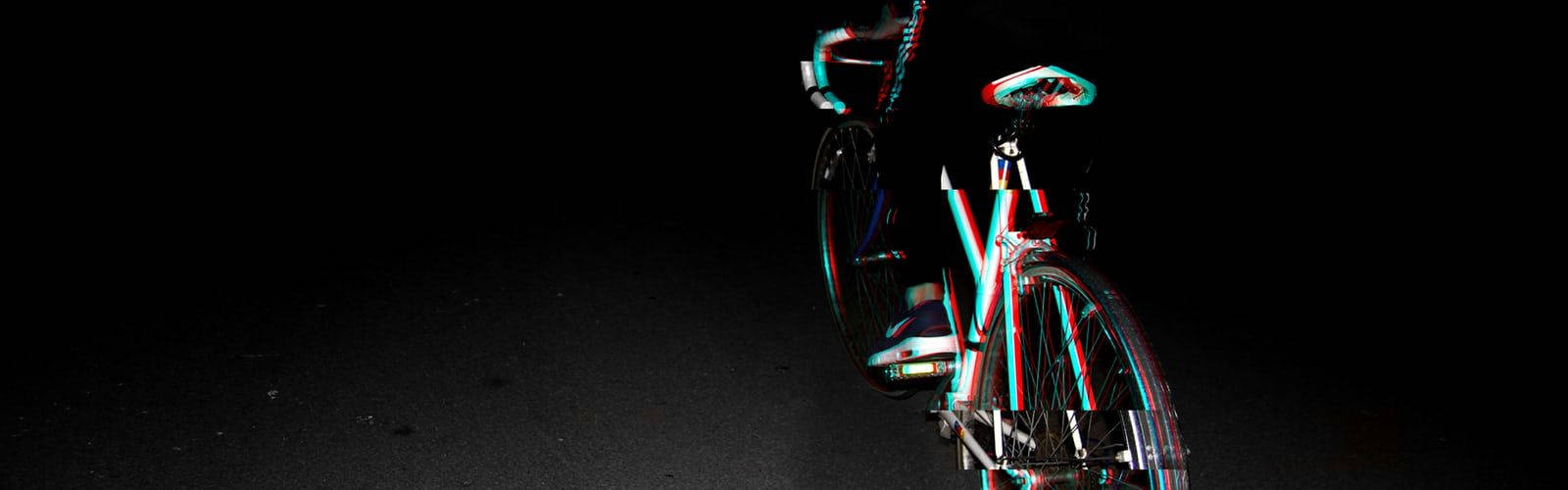 Lindofondo De Pantalla De Bicicleta Negra Con Estética De Falla Fondo de pantalla