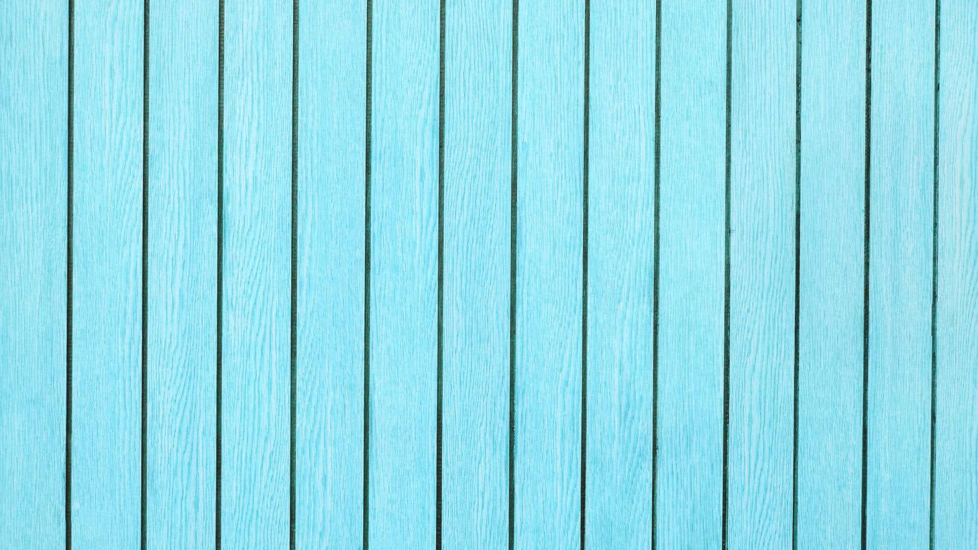 A Blue Wooden Wall With A White Background
