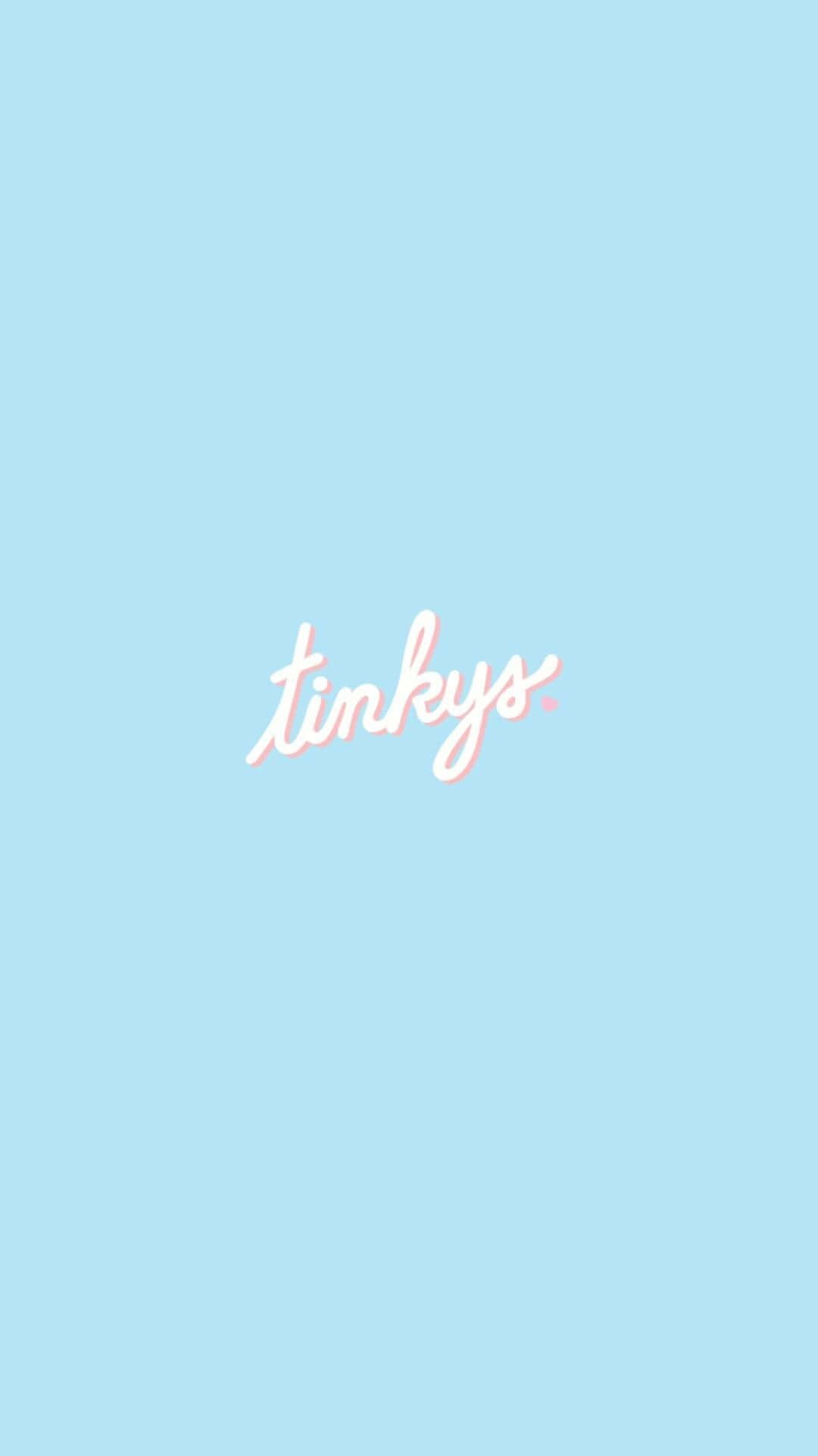 Download A Pink And White Background With The Word Tinkys Wallpaper ...