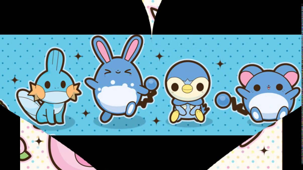 Cute Blue Pokemons Background