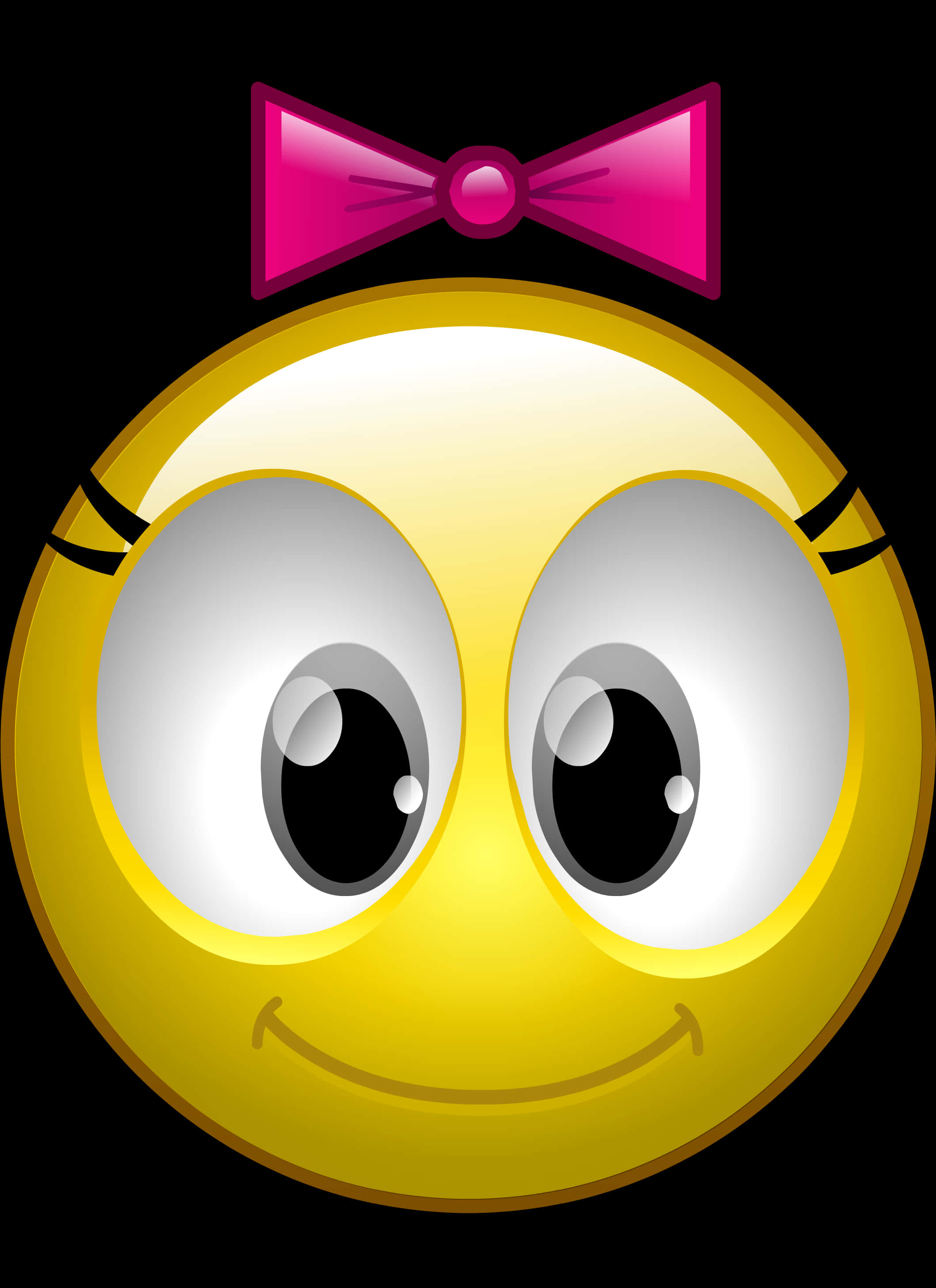 Cute Bow Emoji PNG