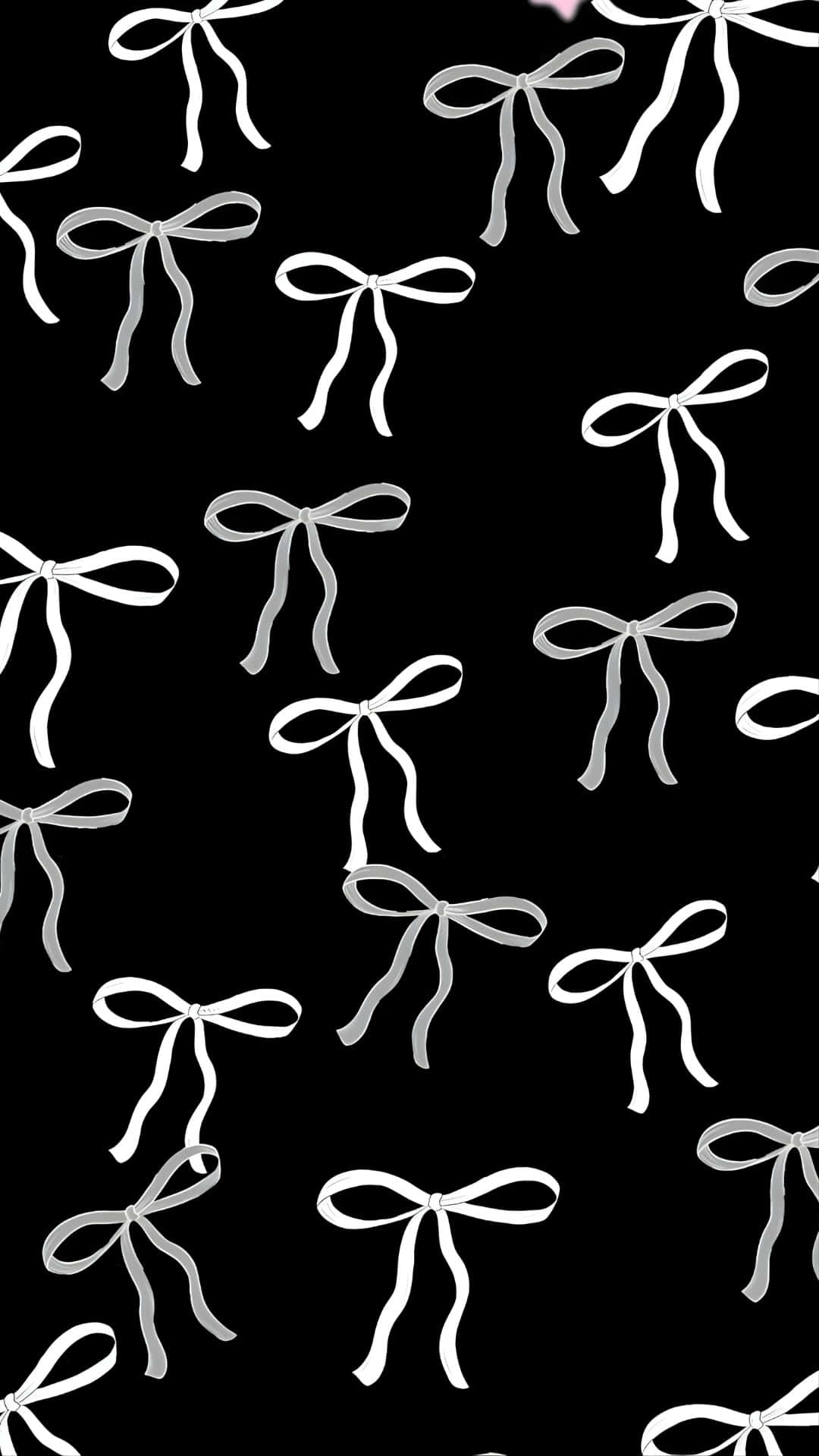 Cute Bow Pattern Wallpaper