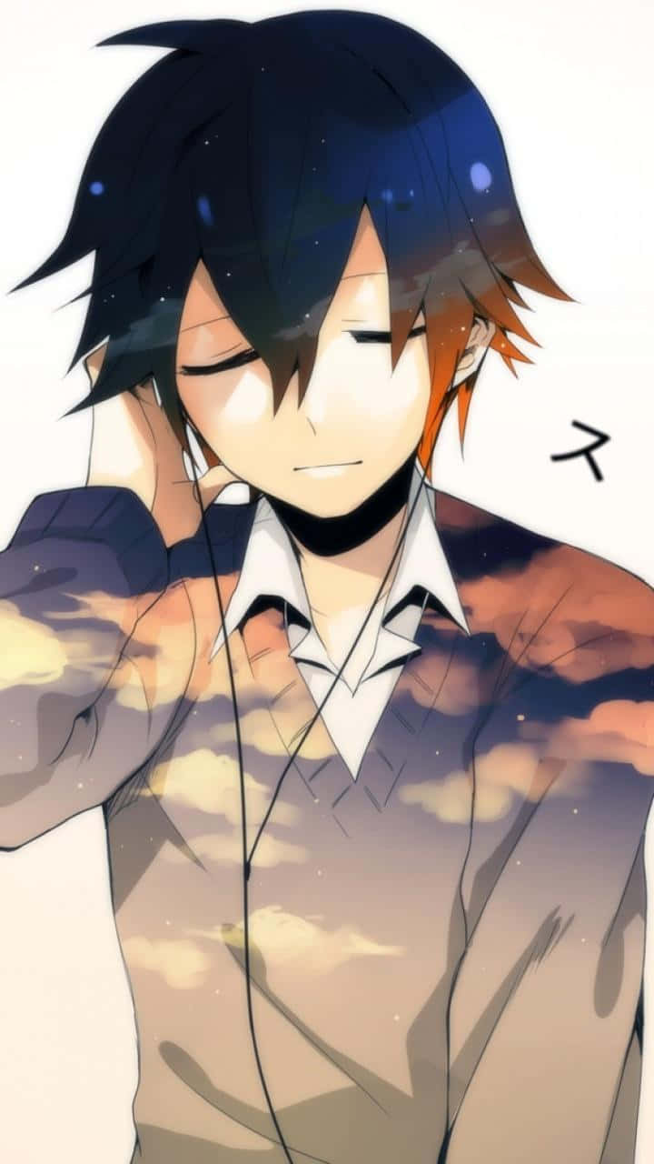 Sweet "Cute Boy Anime" Wallpaper