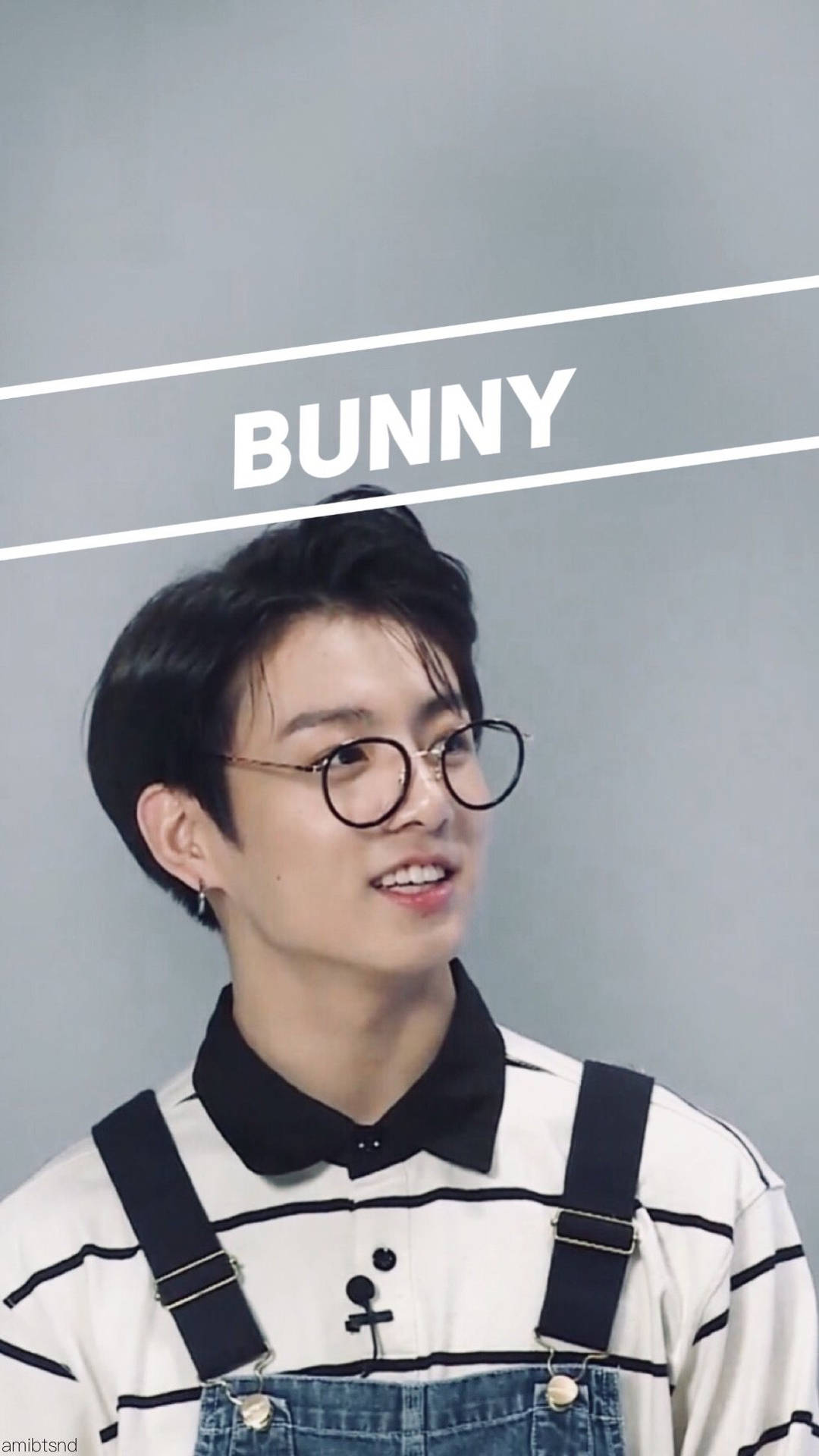 Cute Bts Jungkook Bunny Wallpaper