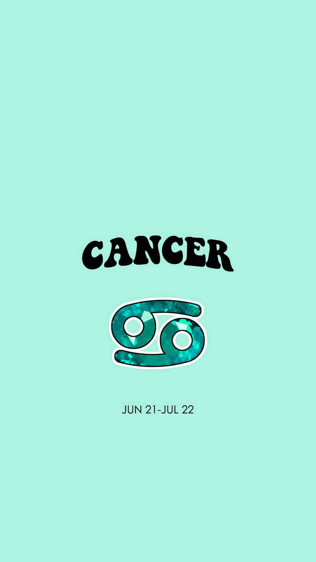 Cute Cancer Zodiac Sign Birthdate Wallpaper