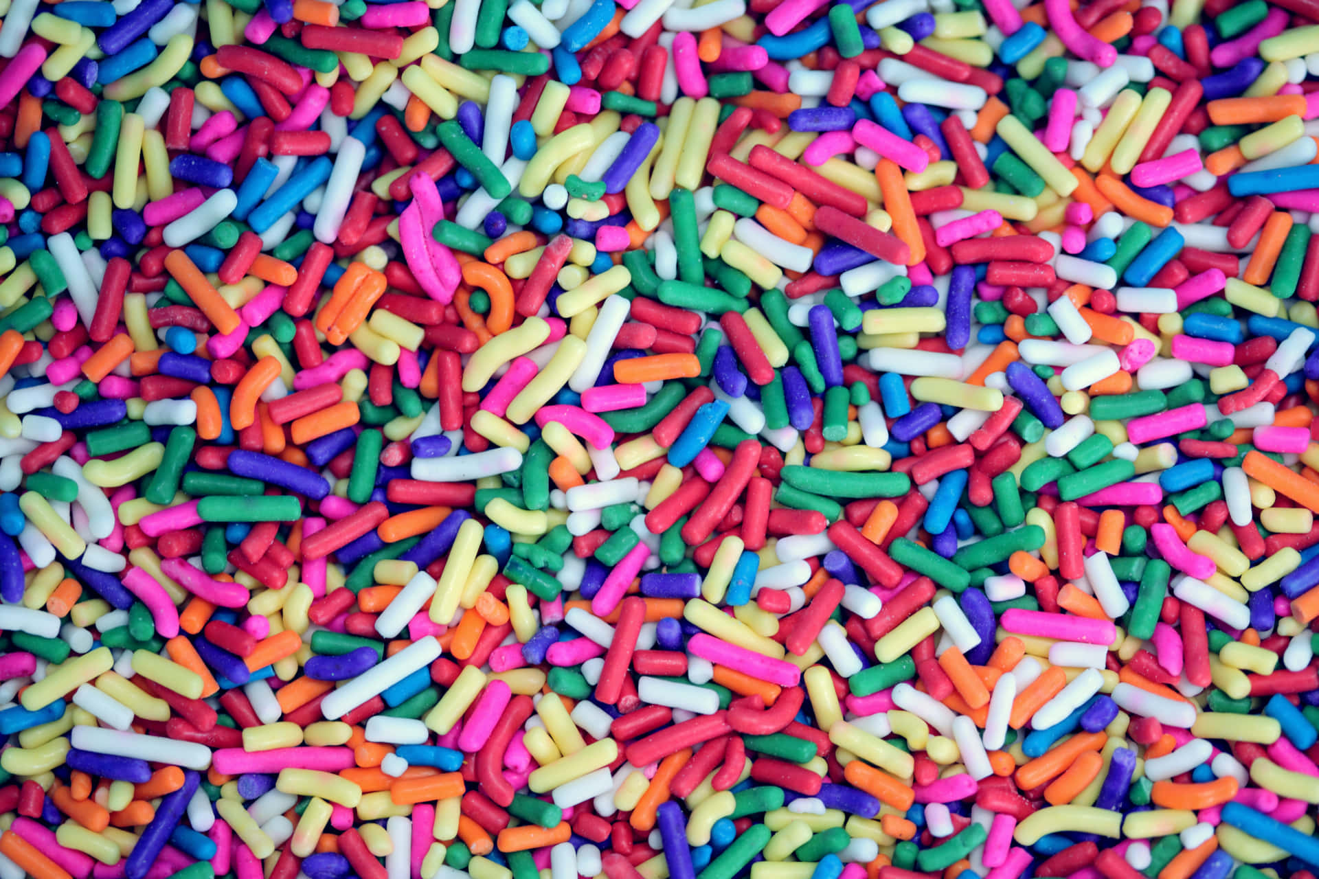 Cute Candy Sprinkles Zoomed-in Wallpaper