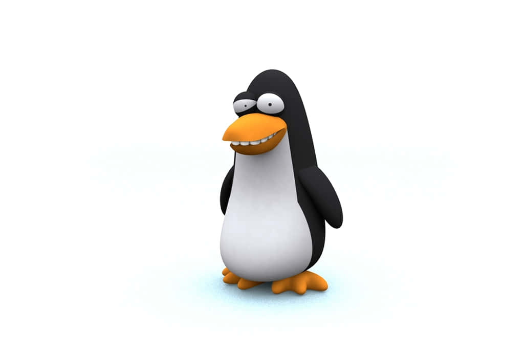 Carinocartone Animato Animale Pinguino Sfondo
