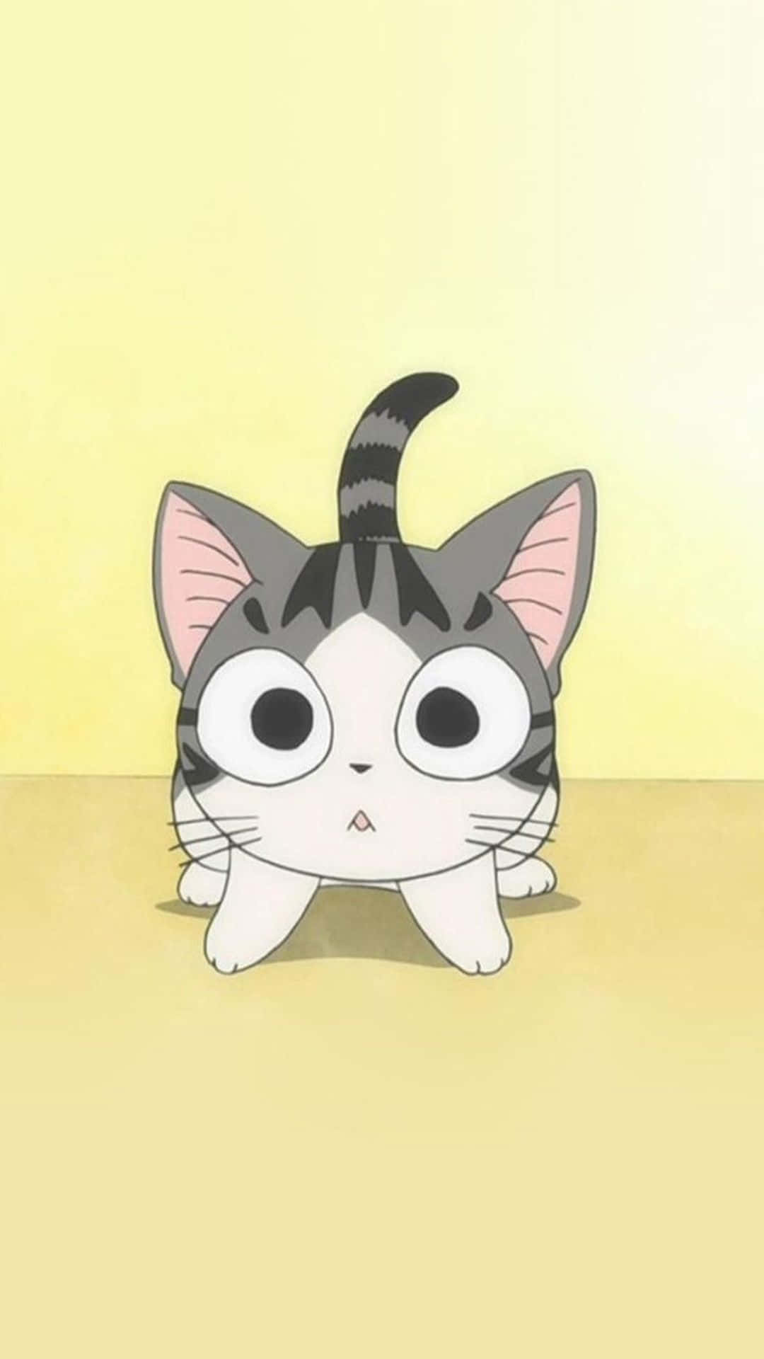 Cute Cartoon Animals Anime Cat Picture