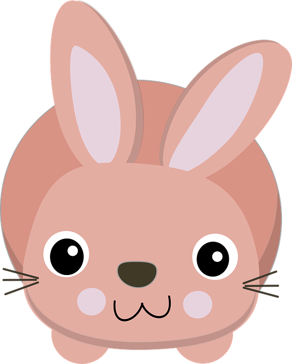 Cute Cartoon Bunny Head.png PNG