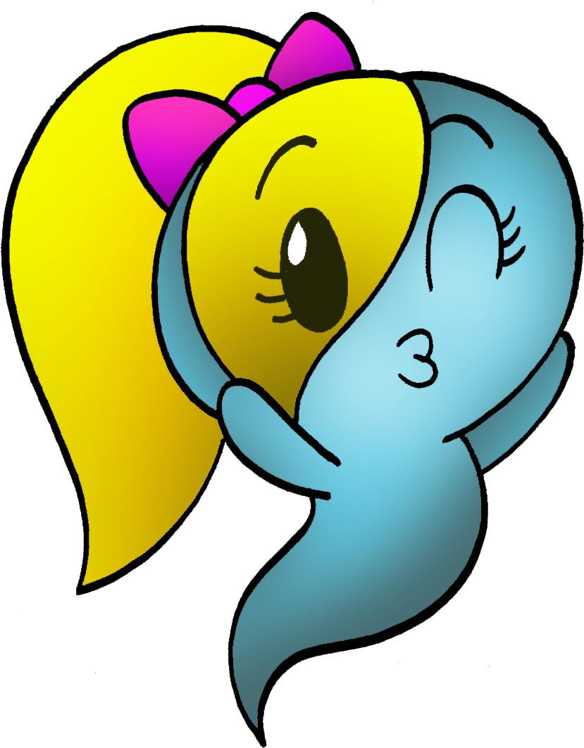 Cute Cartoon Character Hug PNG