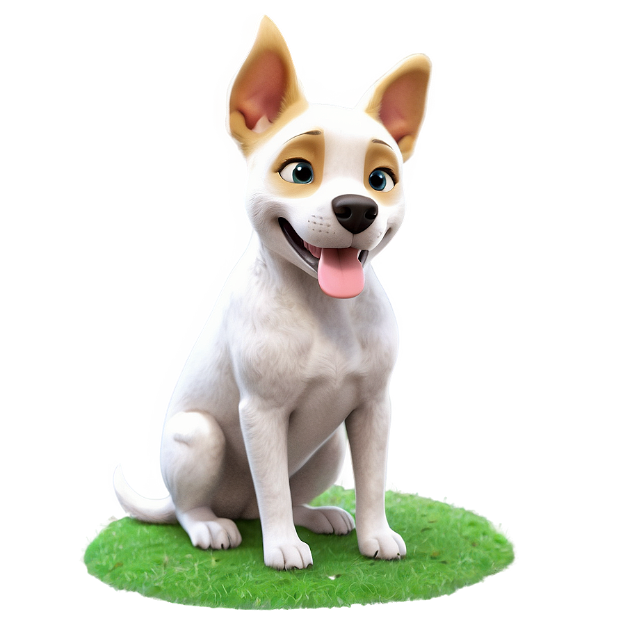 Cute Cartoon Dog Poses Png 06132024 PNG