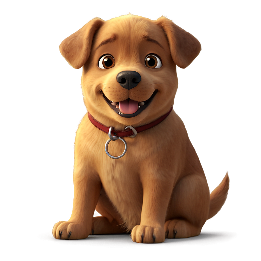 Cute Cartoon Dog Poses Png Ruc PNG