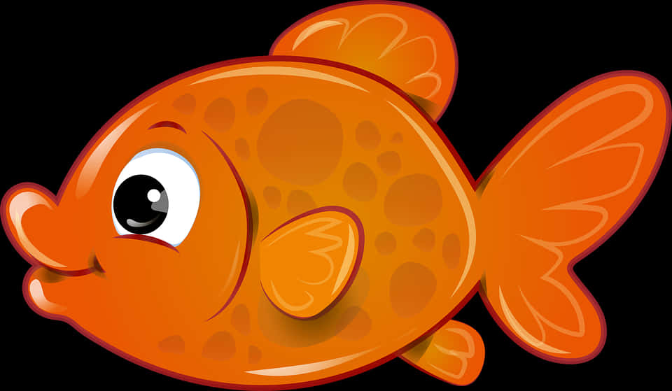Cute Cartoon Fish Illustration PNG
