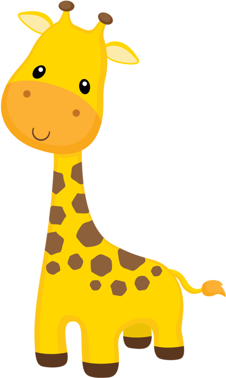 Cute Cartoon Giraffe PNG